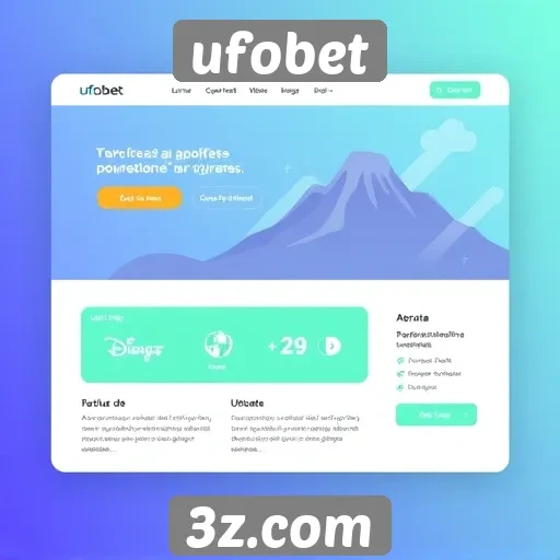 interface do usuário no site ufobet